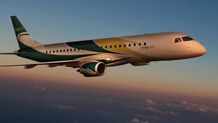 cabina Embraer Lineage 1000